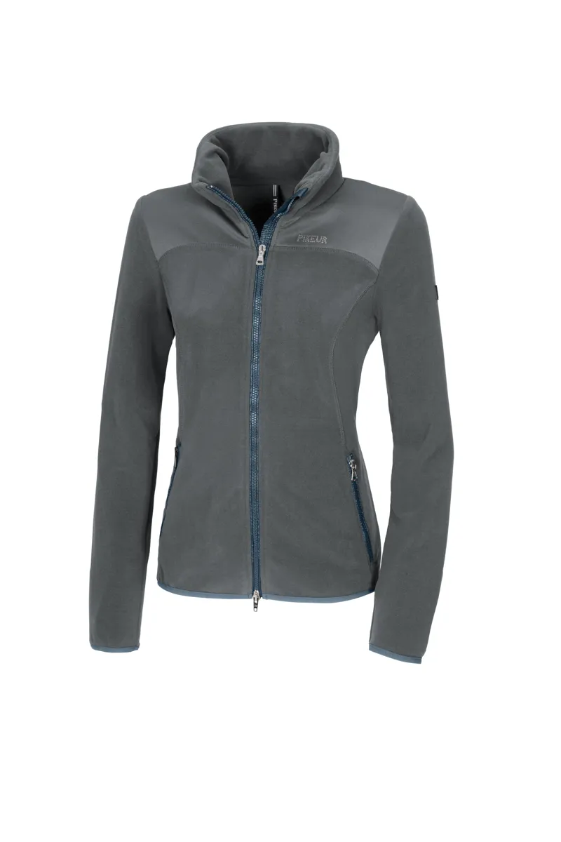 Pikeur Melena Fleece Jacket Ladies in Vintage Blue
